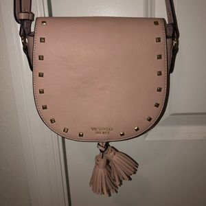 Victoria’s Secret pink leather bag